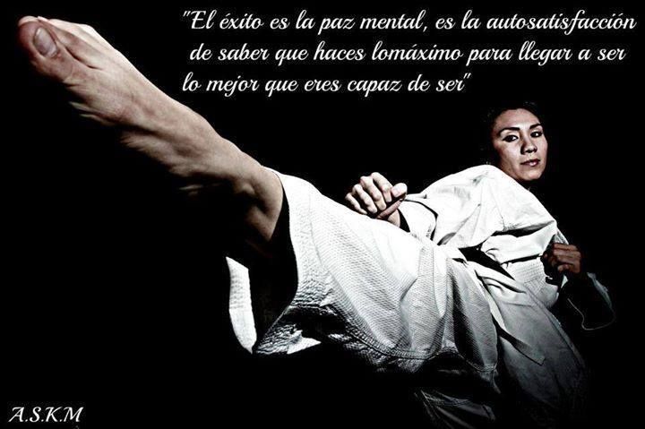 El karate te enseña disciplina y perseverancia