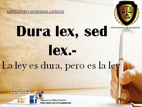 Frases comunes en el derecho penal
