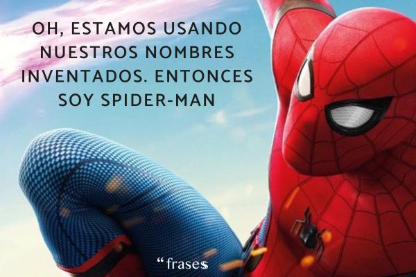 Frases filosóficas de Spiderman sobre la vida y el heroísmo