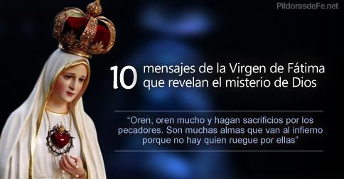 La Virgen de Fátima nos trae un mensaje de amor y paz