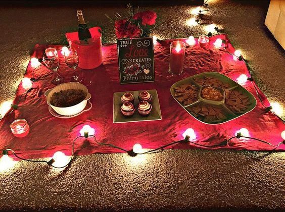 Sorpréndele con una cena romántica en casa