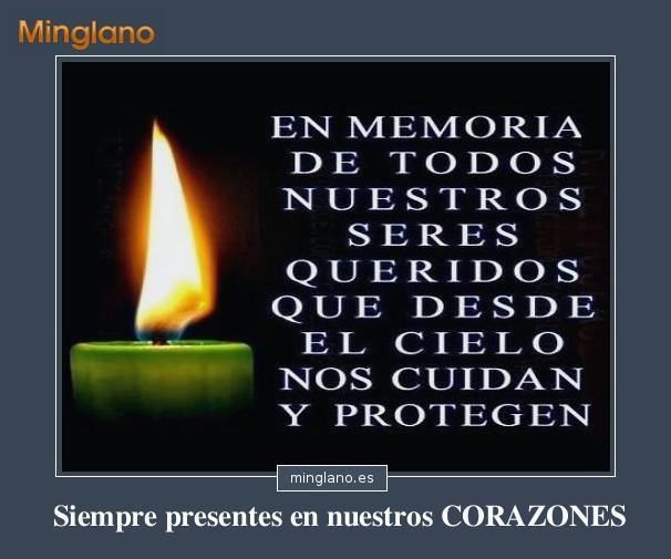 Utiliza frases cortas y significativas para honrar la memoria de tus seres queridos